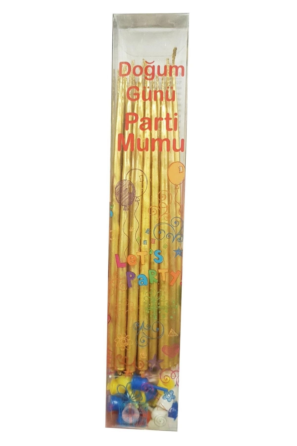 KONİK PASTA MUMU 15 CM