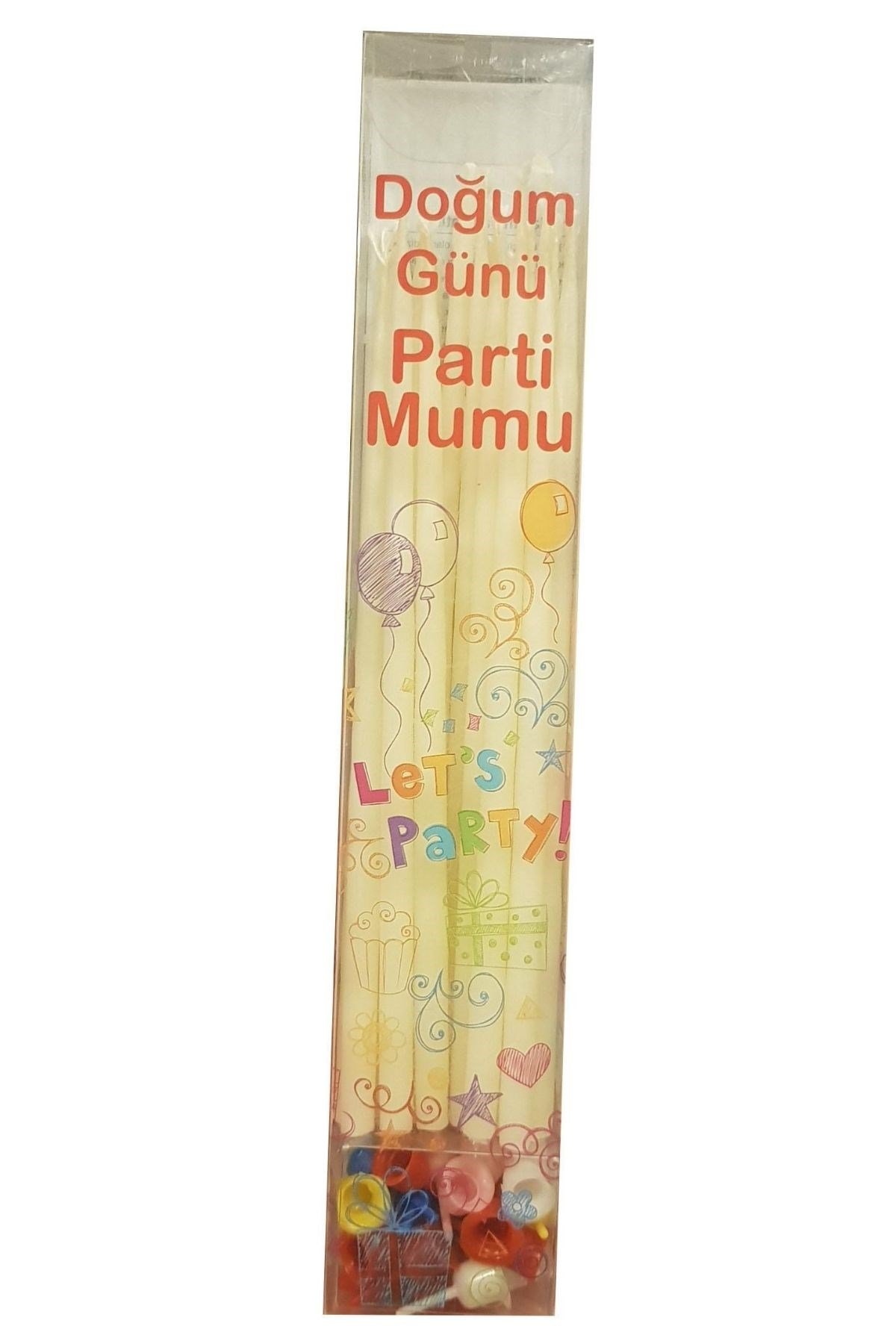 KONİK PASTA MUMU 15 CM
