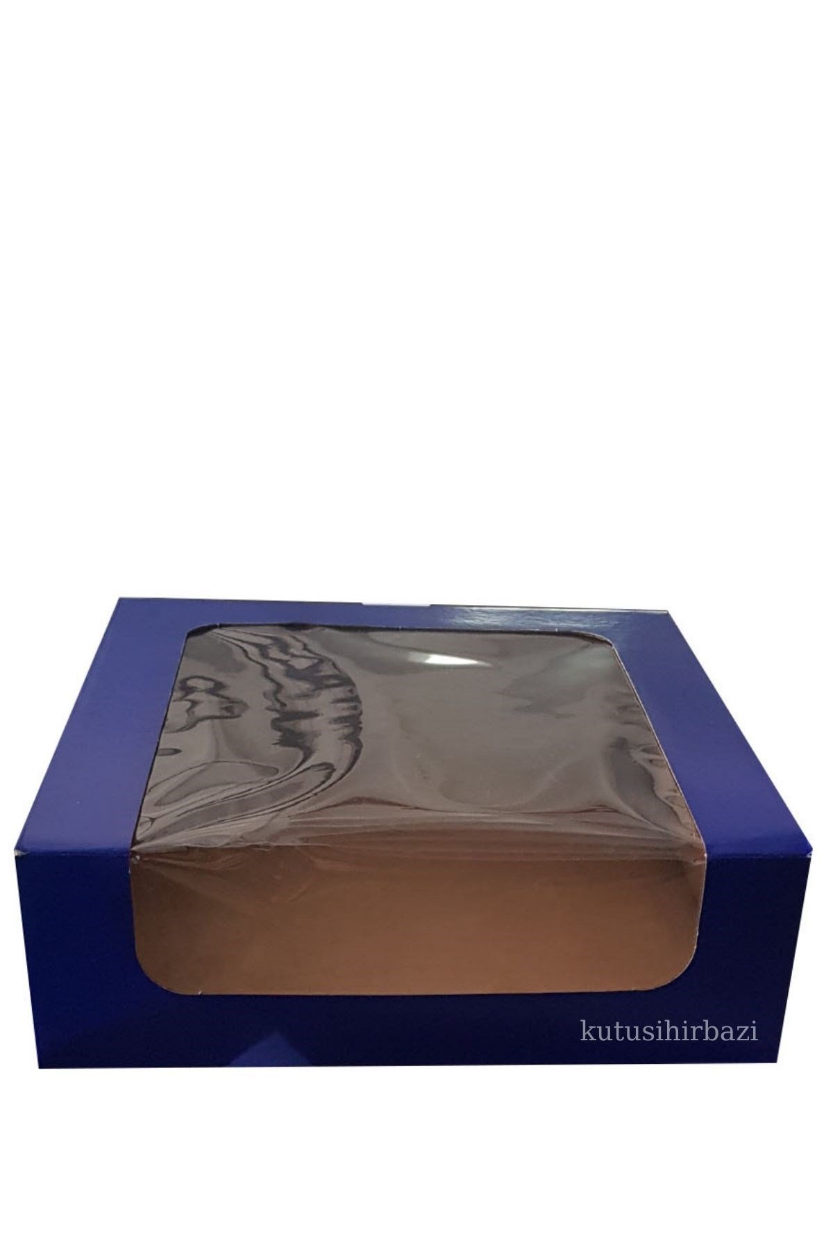 LACİVERT 30x30x10 PENCERELİ KUTU