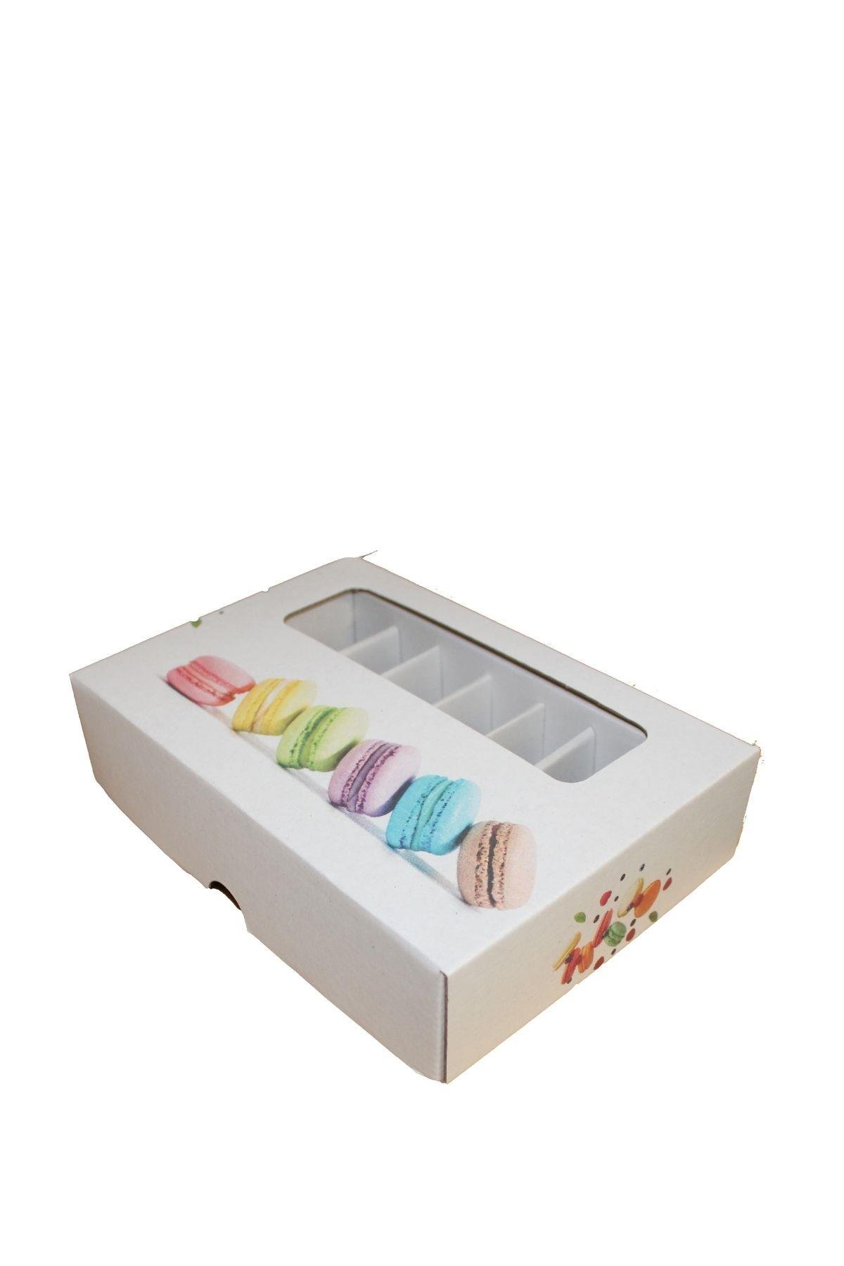 MAKARON KUTUSU 12 Lİ PENCERELİ