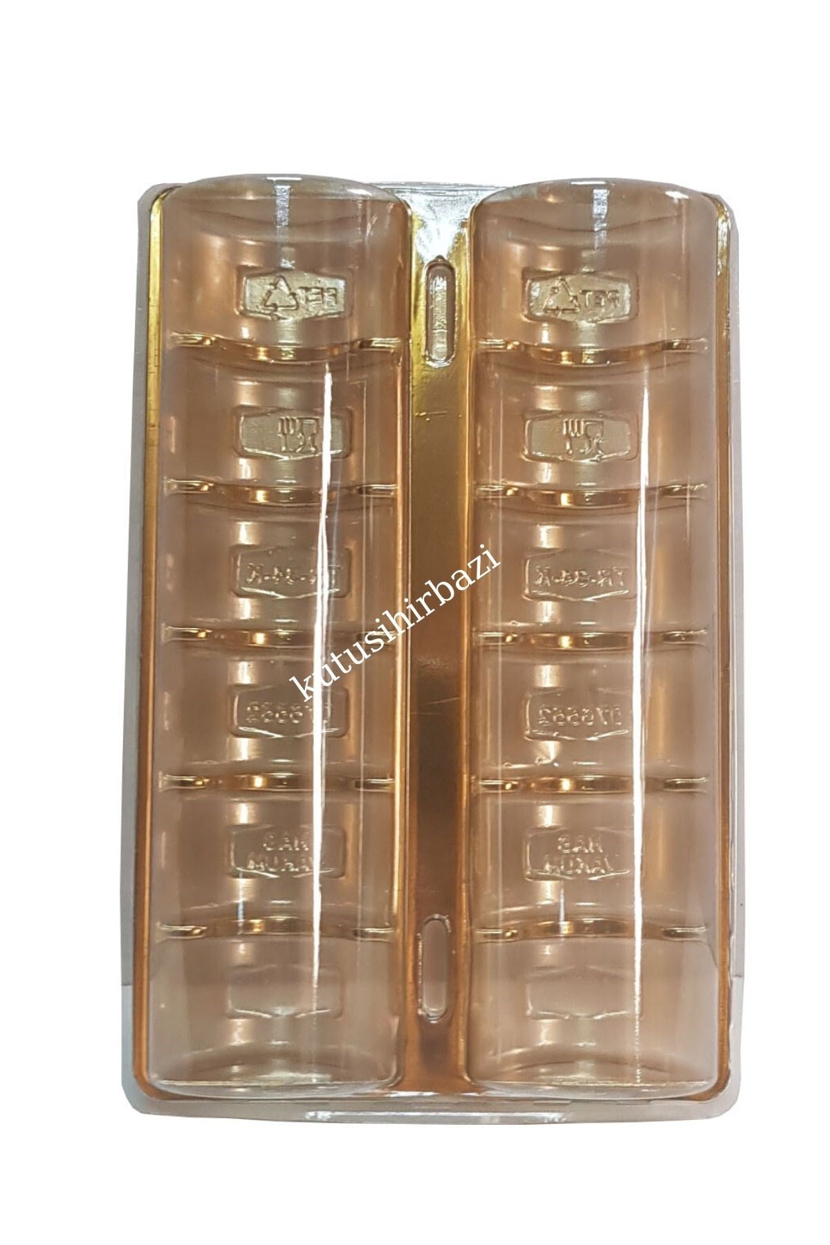 MAKARON KUTUSU BÖLMELİ 12 Lİ