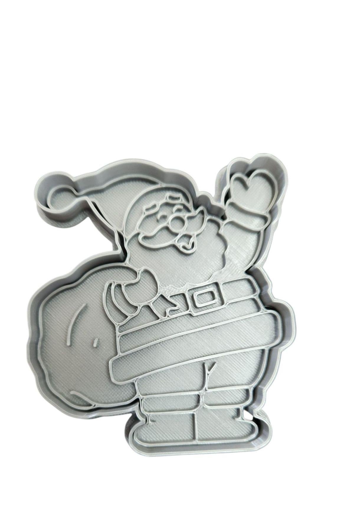 NOEL BABA KURABİYE KALIBI 