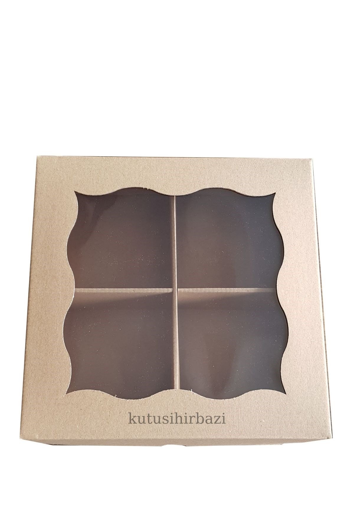 SEPERATÖRLÜ 23x23x6 KUTU