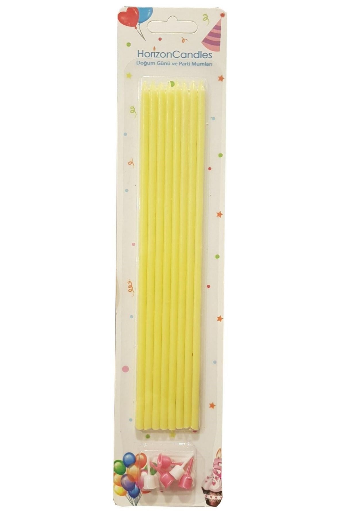 SİLİNDİR PASTA MUMU 20 CM