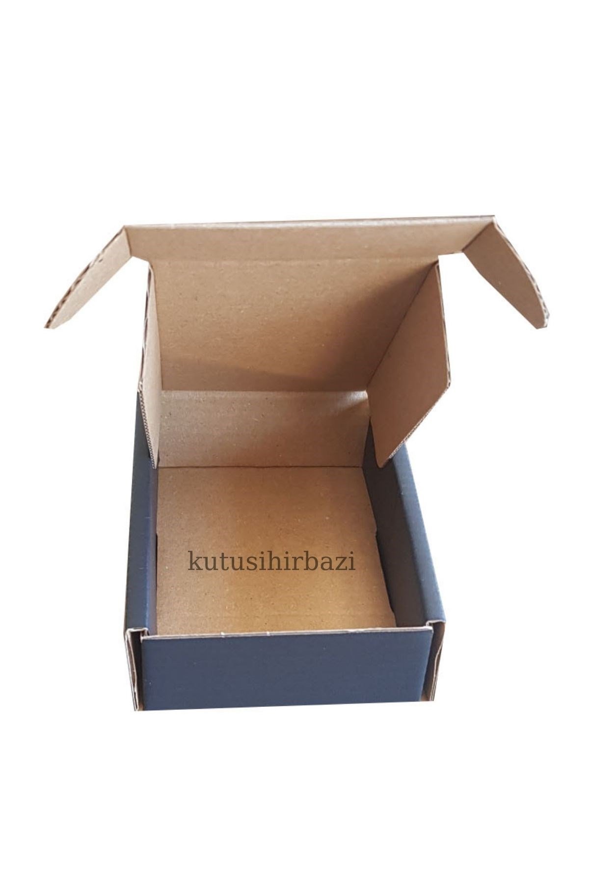 SİYAH 11x8x3 KAPAKLI KUTU