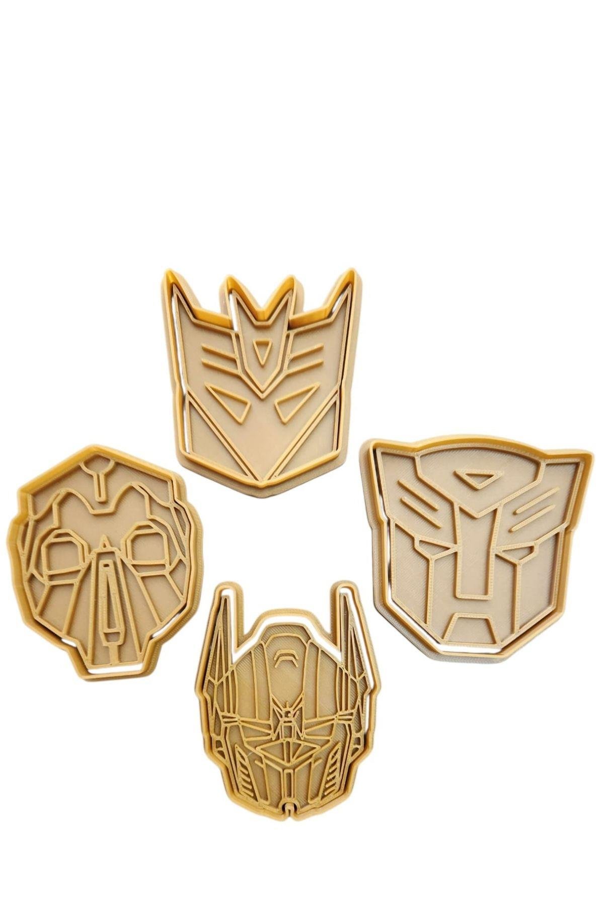 TRANSFORMERS KURABİYE KALIBI 4'LÜ SET