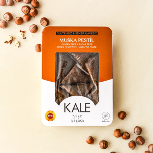 Glutensiz & Rafine Şeker İlavesiz Antep Fıstıklı Muska Tatlısı (230 g)