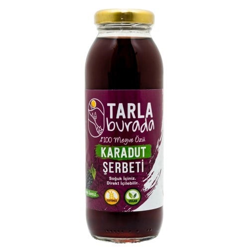 Karadut Şerbeti (250 ml) Tarla Burada