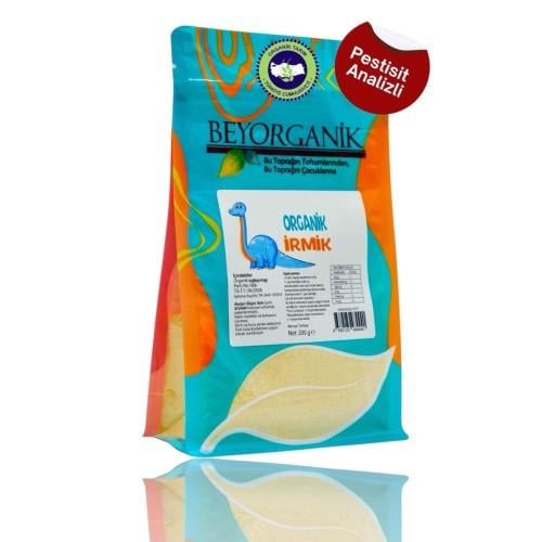 Organik Bebek İrmiği (200gr) Beyorganik (Pestisit ve Aflatoksin Analizli)