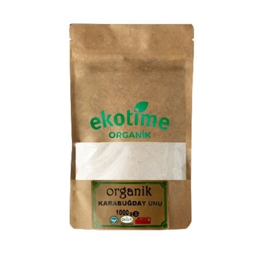 Organik Glutensiz Karabuğday Unu (1 kg) Ekotime