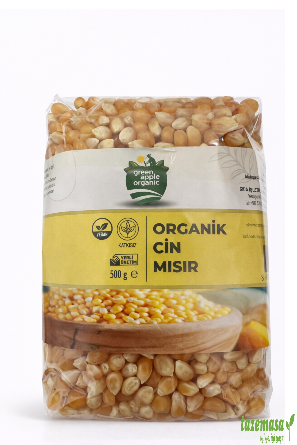 Organik Mısır ( 500 Gr ) Green Apple