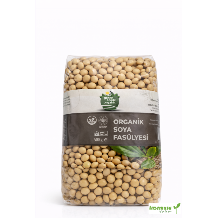 Organik Soya Fasülyesi ( 500 Gr ) Green Apple