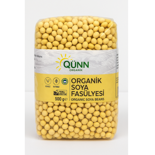 Organik Soya Fasulyesi (500 GR ) Qünn