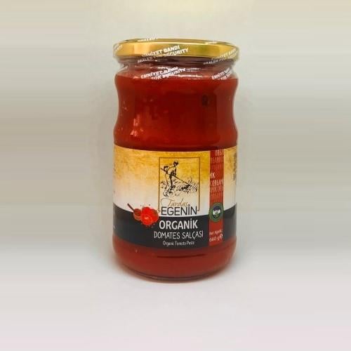 Organik Tatlı Biber Salçası (600 gr) Egenin