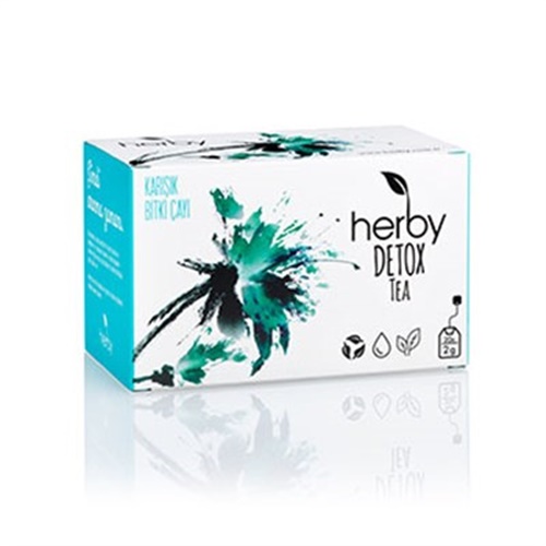 Detox Tea - Karışık Bitki Çayı (20'li Paket) Herby
