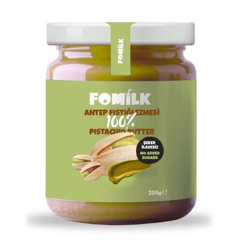 %100 Antep Fıstığı Ezmesi (200 gr) Fomilk