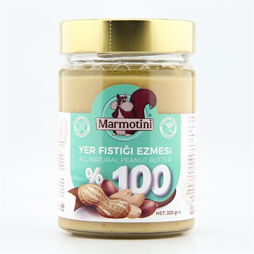 %100 Yer Fıstığı Ezmesi (320 gr) Marmotini