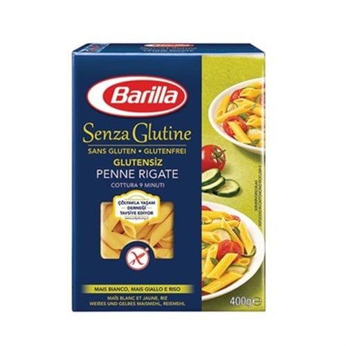 Barilla Glutensiz Penne Rıgate Makarna (400 gr) 