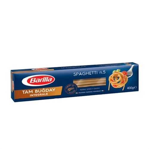 Barilla Tam Buğday Spagetti Makarna (400 gr) 