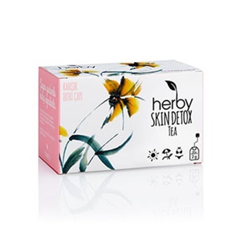 Skin Detox Tea - Karışık Bitki Çayı (20'li Paket) Herby