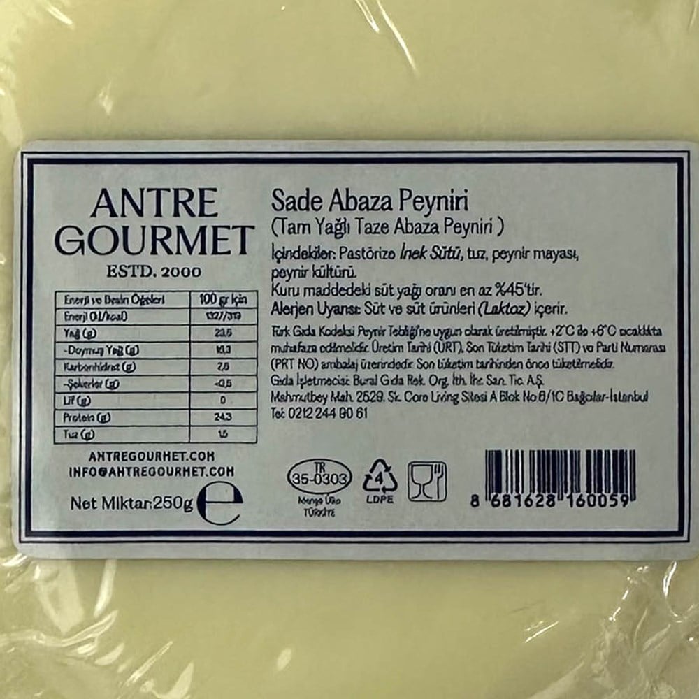 Abaza Peyniri (250 gr) AntreGourmet