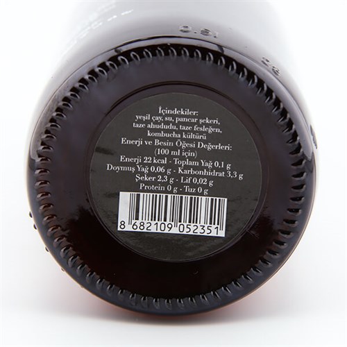 Ahududu & Fesleğenli Kombucha (500 ml) 2200 Kombucha