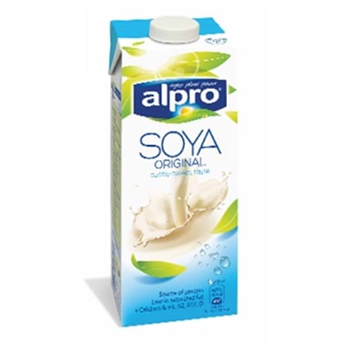 Alpro Sade Soya Sütü+Kalsiyum, Tatlandırılmış  (1 litre)