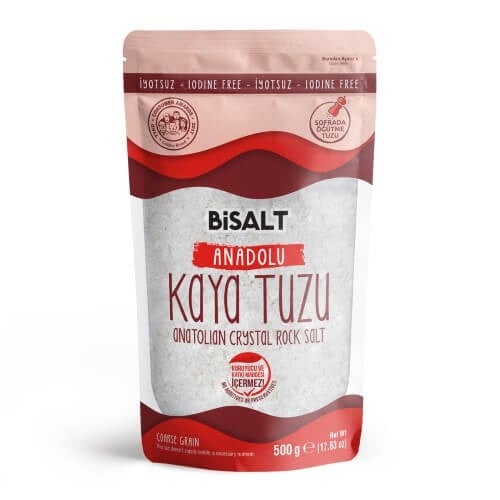 Anadolu Kaya Tuzu, İri (500 gr) Bisalt