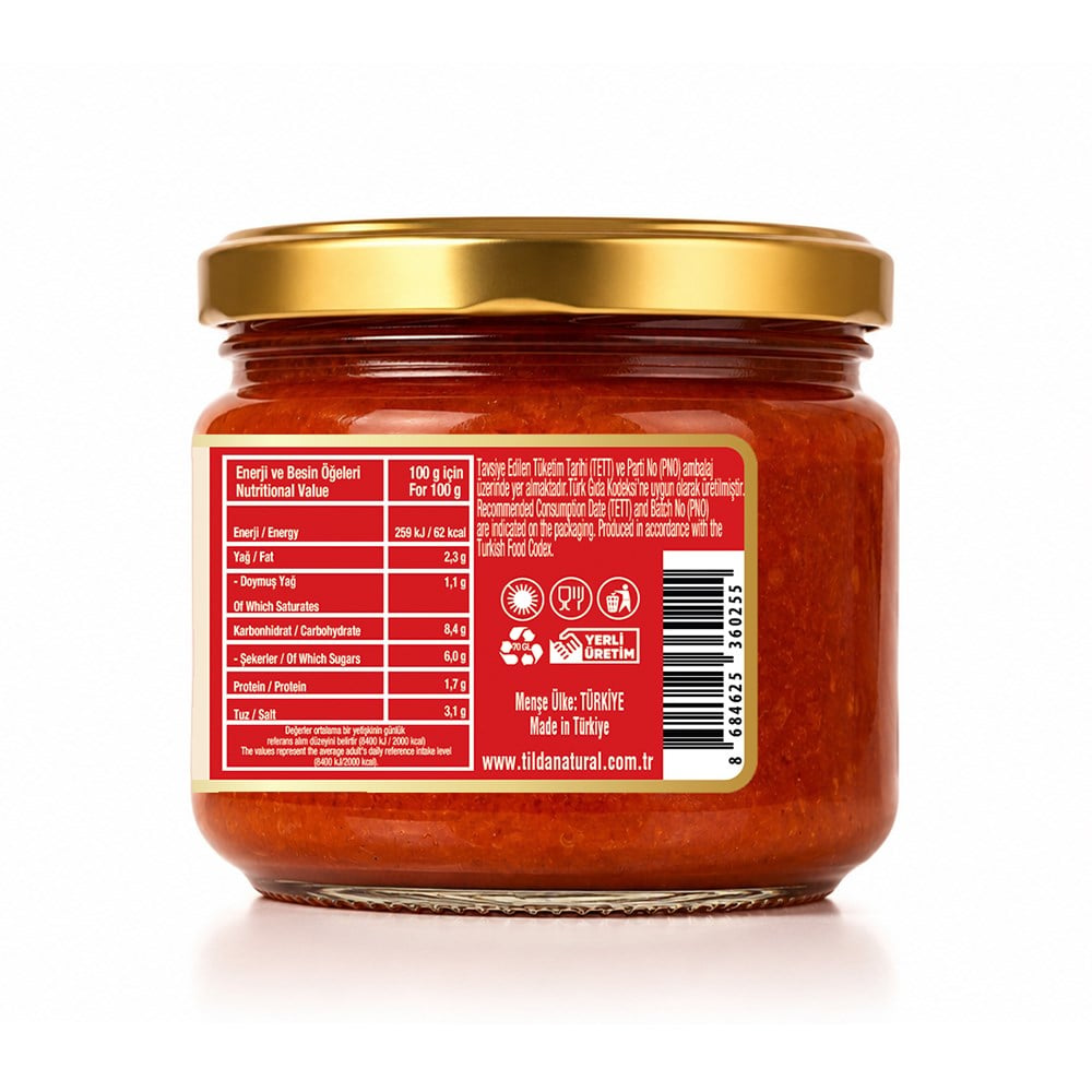 Arrabbiata Sos (300 gr) Tilda