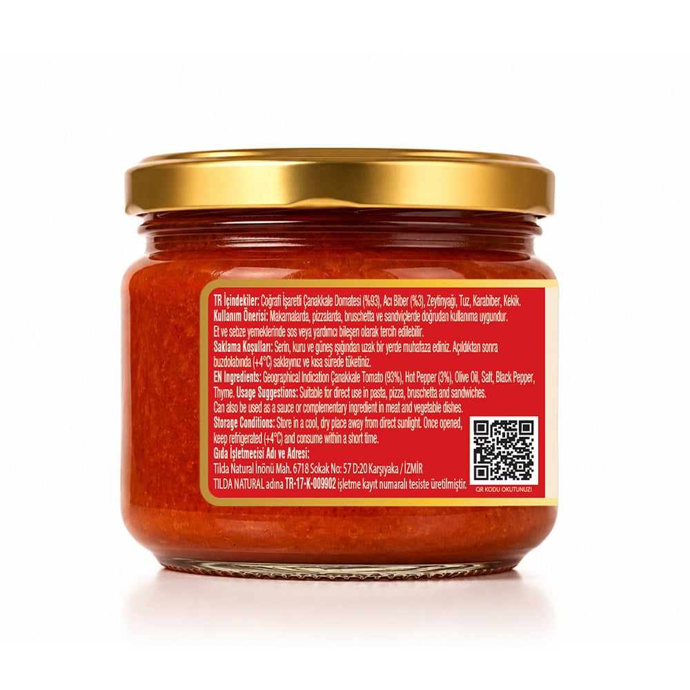 Arrabbiata Sos (300 gr) Tilda