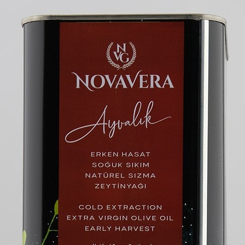 Ayvalık Erken Hasat Naturel Sızma Zeytinyağı (5 litre) Nova Vera