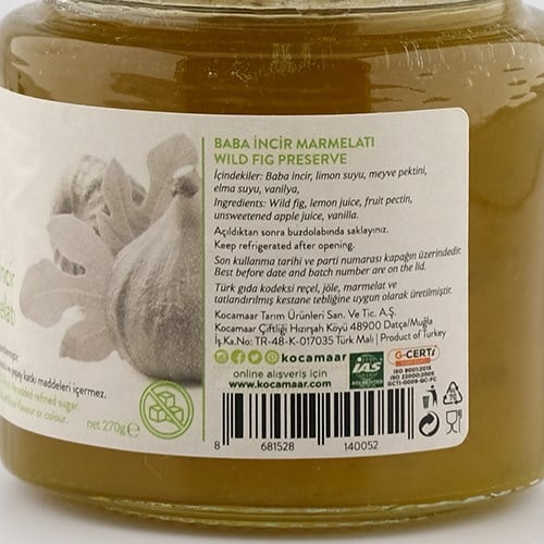 Baba İncir Marmelatı (265 gr) Kocamaar Çiftliği