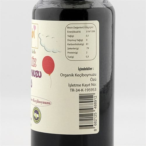 Beybeybi Organik Keçiboynuzu Özü (315 gr,+8 ay) Beyorganik