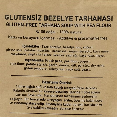 Bezelye Tarhanası (75 gr) Kocamaar Çiftliği