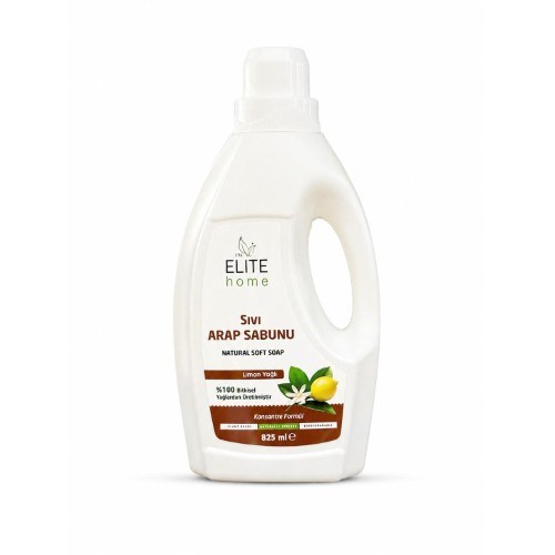 Bitkisel Limon Yağlı Sıvı Arap Sabunu (825 ml) The Elite Home