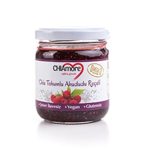 Chia Tohumlu Ahududu Reçeli (240 gr) CHIAmore