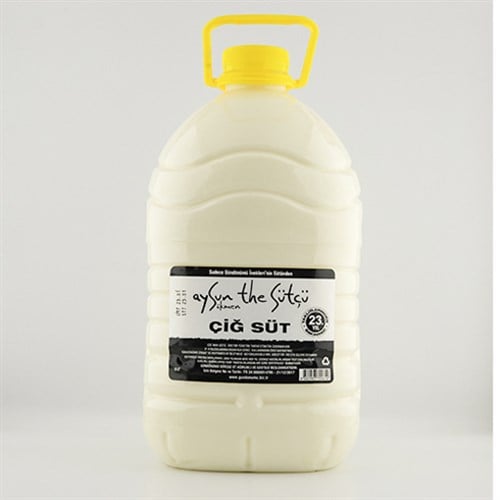 Çiğ Süt (5 litre, Pet Şişe) Aysun The Sütçü