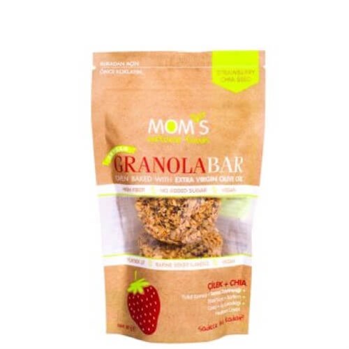 Çilek - Chia Granola Bar (60 gr) Mom's