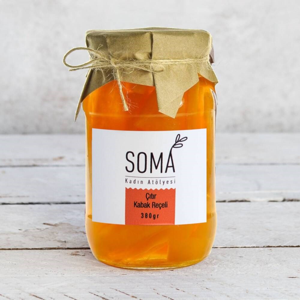 Çıtır Kabak Reçeli (380gr) Soma Kadın Atölyesi