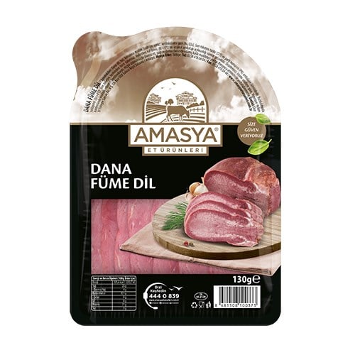 Dana Füme Dil (130 gr) Amasya Et Ürünleri