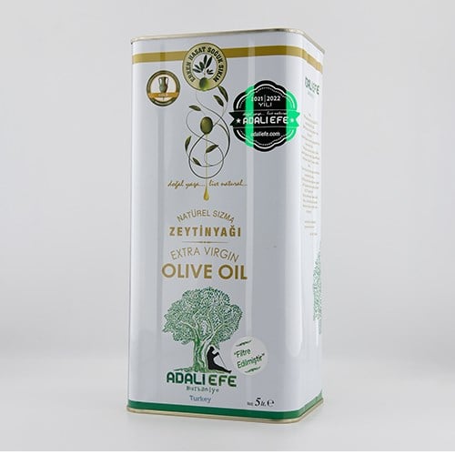 Erken Hasat Naturel Sızma Zeytinyağı (5 litre) Adalı Efe