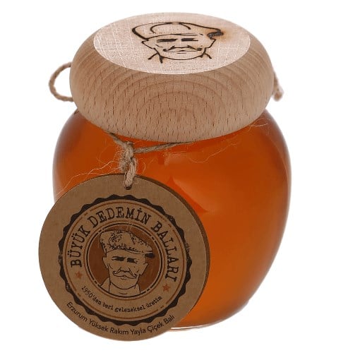 Erzurum Yüksek Rakım Yayla Çiçek Balı (480 gr) Büyükdedemin Balları