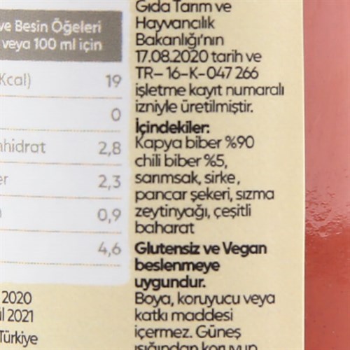 Ev Yapımı Acı-Tatlı-Ekşi Sos (115 gr) Şerefiye Bahçesi