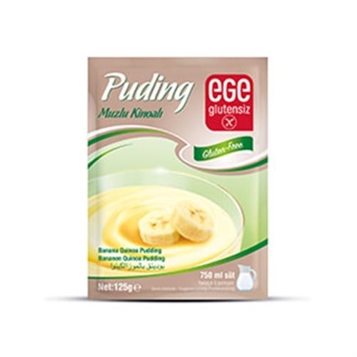 Glutensiz Muzlu - Kinoalı Puding (125 gr) Ege Glutensiz