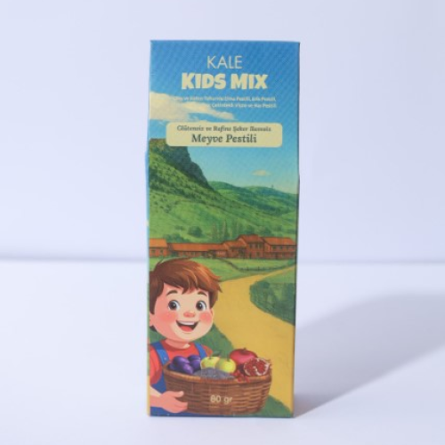 Glutensiz & Rafine Şeker İlavesiz  Kids Mix (80 gr) Kale