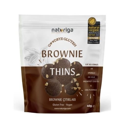 Goodbye Gluten Brownie Çıtır Kraker (40 Gr) Naturiga