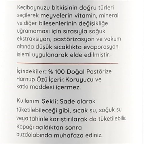 Harnup (Keçiboynuzu) Özü (250 ml) Upek
