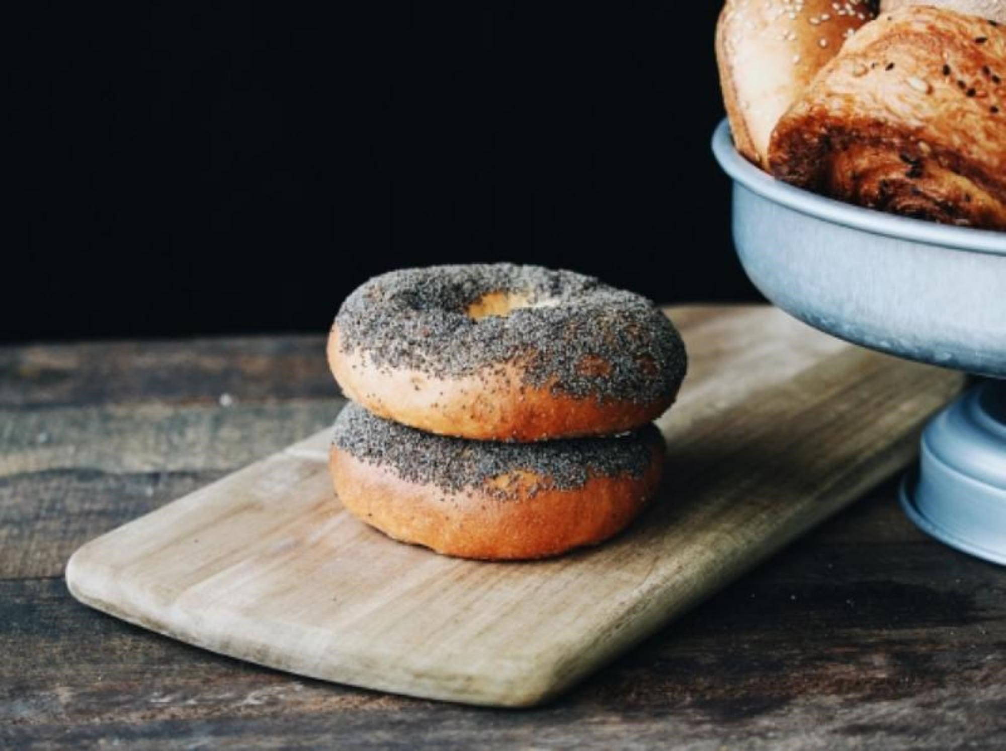 Haşhaşlı Bagel Ekmeği 2'li Paket (220 gram) 240derece