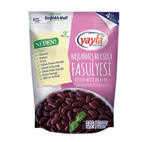 Haşlanmış Meksika Fasulyesi (400 gr) Yayla