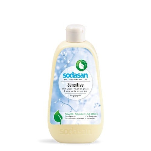 Hassas Ciltler İçin Kokusuz Elde Bulaşık Deterjanı (500 Ml) Sodasan